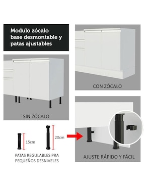 Cocina integral Madesa Glamy