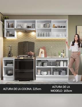 Cocina integral Madesa Glamy