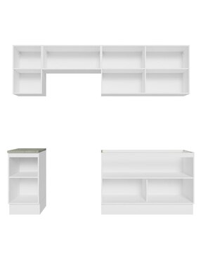 Cocina integral Madesa Glamy
