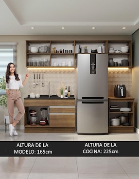 Cocina integral Madesa Glamy