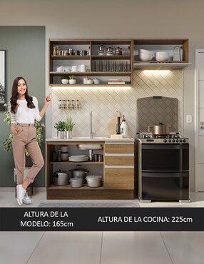 Cocina integral Madesa Glamy