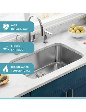 Tarja 1 tina de acero inoxidable Yma Home Kit ovalada 1T