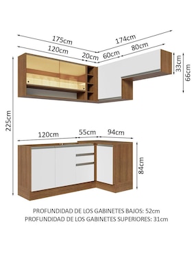 Cocina integral Madesa
