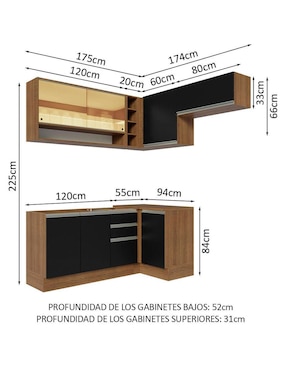Cocina integral Madesa