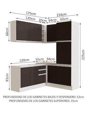 Cocina integral Madesa