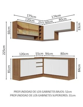Cocina integral Madesa