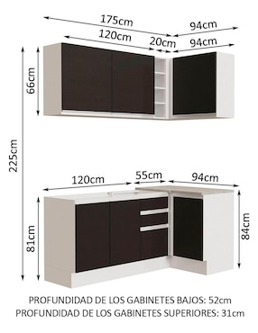 Cocina integral Madesa