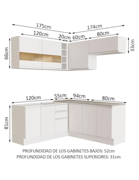 Cocina integral Madesa