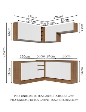 Cocina integral Madesa