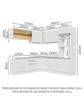 Cocina integral Madesa