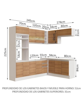 Cocina integral Madesa