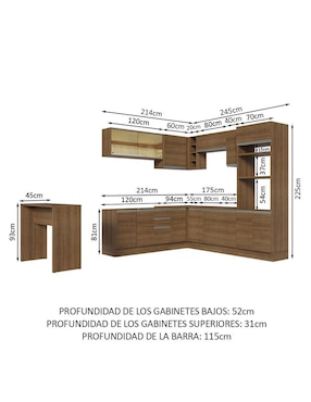 Cocina integral Madesa