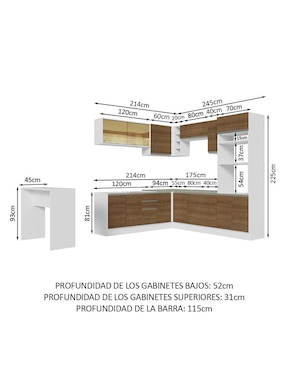 Cocina integral Madesa