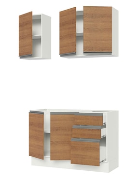 Cocina integral Madesa Glamy