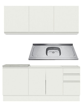 Cocina integral Madesa Glamy