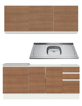Cocina integral Madesa Glamy
