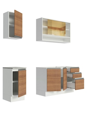 Cocina integral Madesa Glamy