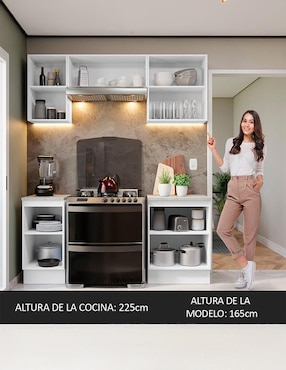 Cocina integral Madesa Glamy