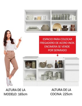 Cocina integral Madesa Glamy