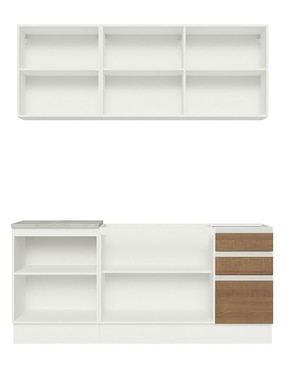 Cocina integral Madesa Glamy
