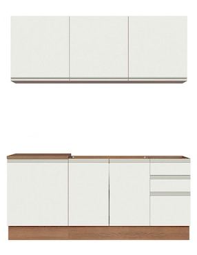 Cocina integral Madesa Glamy