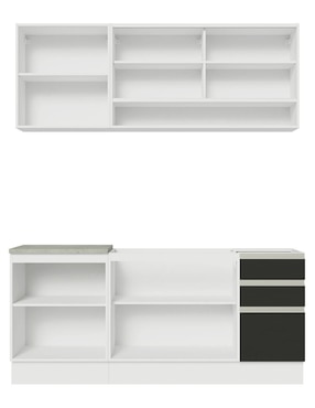 Cocina integral Madesa Glamy