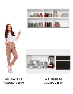 Cocina integral Madesa Glamy