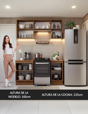 Cocina integral Madesa Glamy