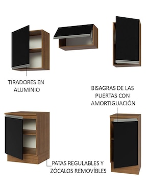 Cocina integral Madesa Glamy