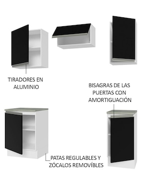 Cocina integral Madesa Glamy