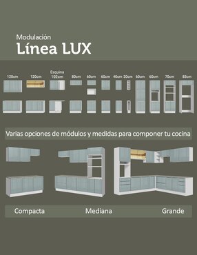Cocina integral Madesa Lux