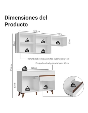 Cocina integral Madesa