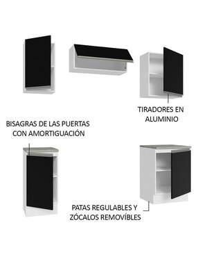 Cocina integral Madesa Glamy