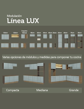 Cocina integral Madesa Lux