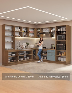 Cocina integral Madesa Lux