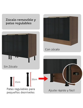Cocina integral Madesa Lux