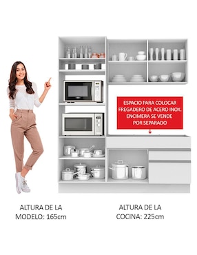 Cocina integral Madesa Lívia