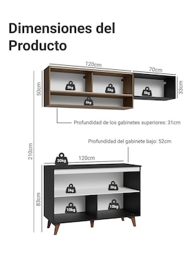 Cocina integral Madesa Reims