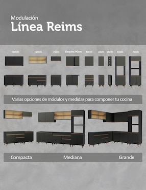 Cocina integral Madesa Reims