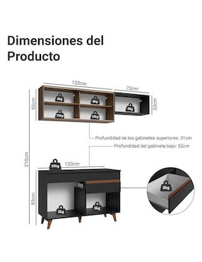 Cocina integral Madesa