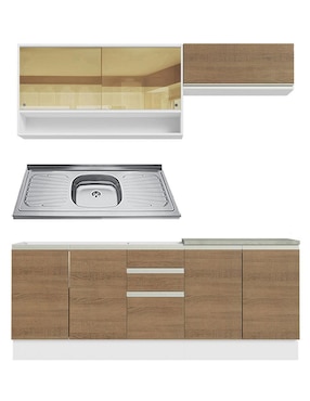Cocina integral Madesa Glamy