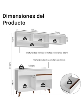 Cocina integral Madesa