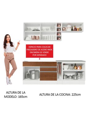 Cocina integral Madesa Parma Glamy