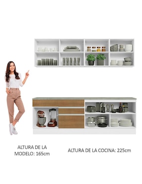 Cocina integral Madesa Glamy
