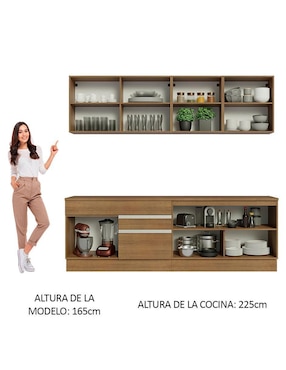 Cocina integral Madesa Glamy