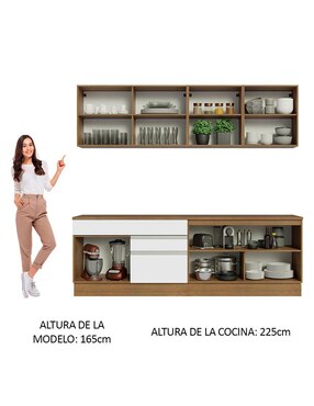 Cocina integral Madesa Glamy