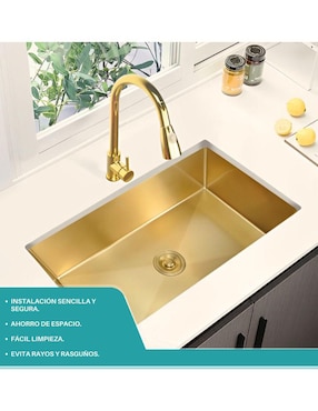Tarja 1 tina de acero inoxidable Yma Home