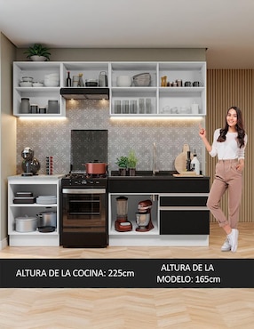 Cocina integral Madesa Glamy