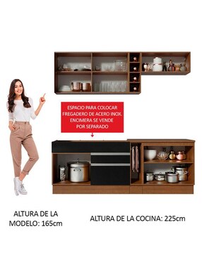 Cocina integral Madesa Parma