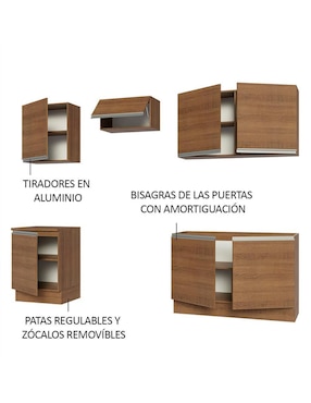 Cocina integral Madesa Glamy